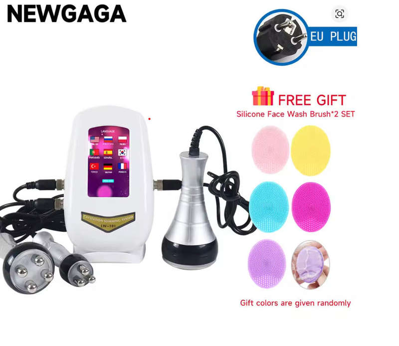 3 in 1 - 40K Cavitation Ultrasonic Machine RF Skin Rejuvenation Beauty Device Facial Skin Tighten