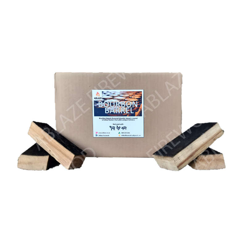 Bourbon Barrel Wood Smoking Chunks | Per Box