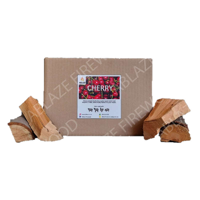 Cherry Wood Smoking Chunks | Per Box