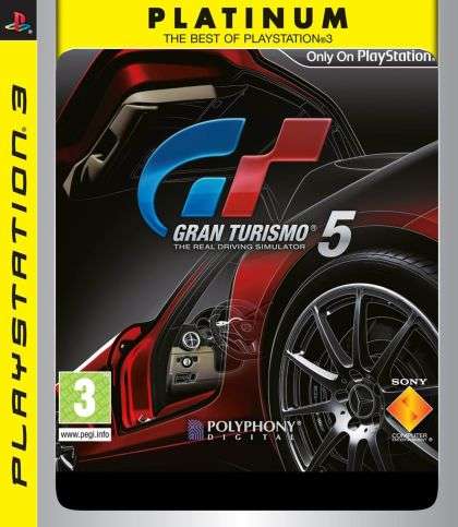 PS3 - Gran Turismo 5 - Platinum
