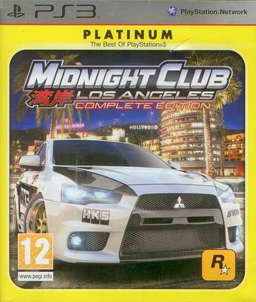 PS3 - Midnight Club: Los Angeles - Platinum