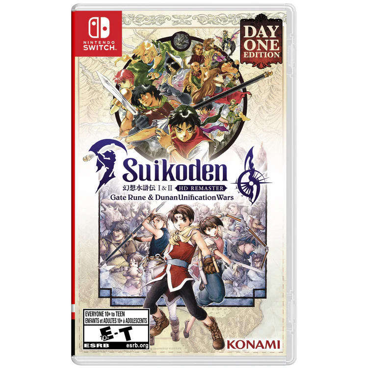 Suikoden I & II HD Remaster Day One Edition (Nintendo Switch)