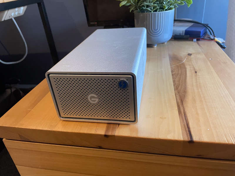 G-Technology G-Raid with Thunderbolt 3 Raid Array 8TB 2-Bay