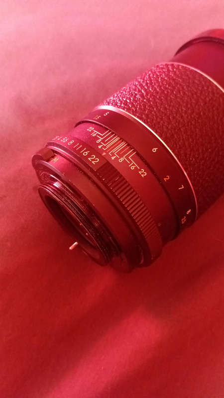 Auto Chino 1 : 2.8 135mm Camara Lens