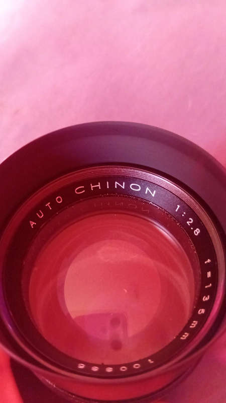 Auto Chino 1 : 2.8 135mm Camara Lens