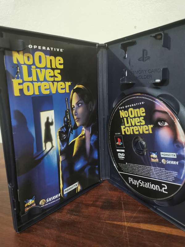 The Operative - No One Lives Forever on PlayStation 2 with booklet