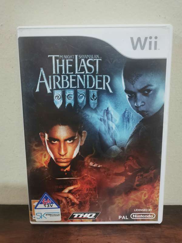The Last Airbender on Nintendo Wii with Booklet