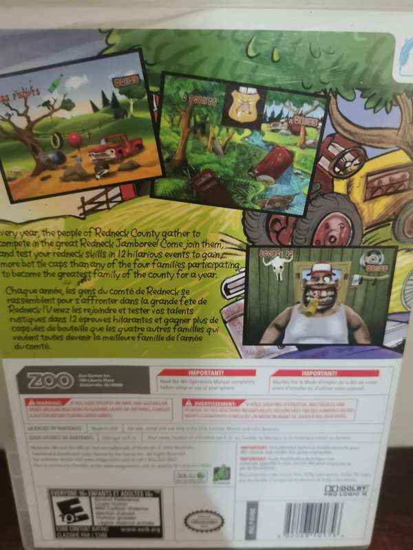 Calvin Tucker's Redneck Jamboree on Nintendo Wii with Booklet