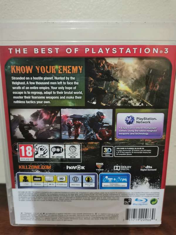 Killzone 3 on PlayStation 3 with Booklet
