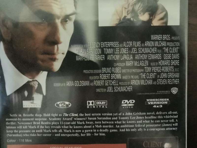 The Client on DVD