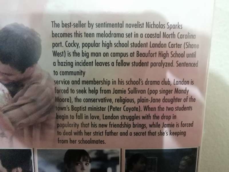 A Walk to Remember on DVD