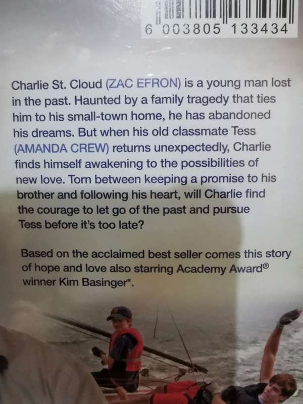 Charlie st Cloud on DVD