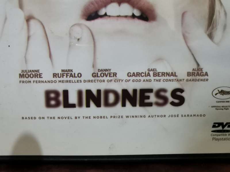 Blindness on DVD