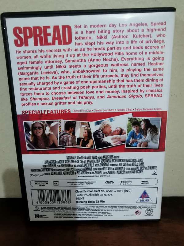 Spread on DVD