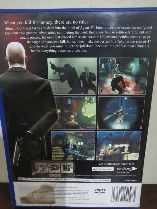 Hitman: Contacts on PlayStation 2 with Booklet