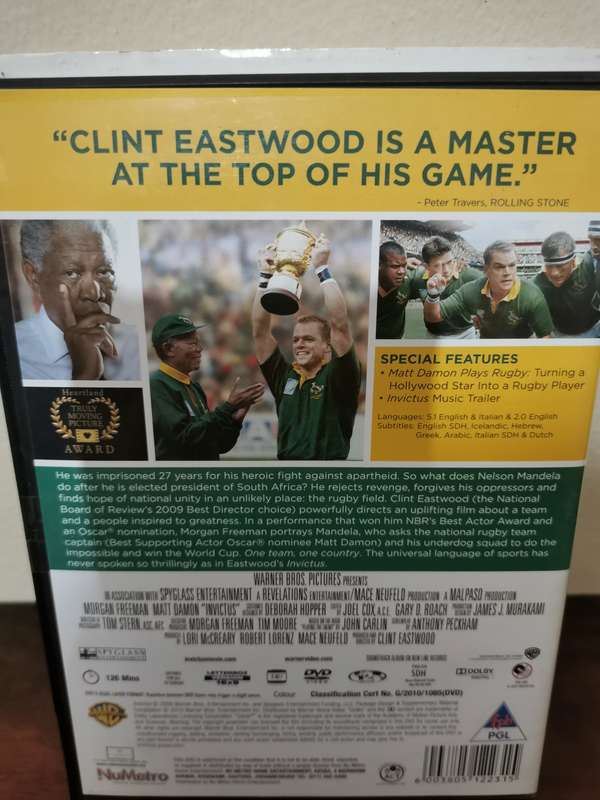 Invictus Boxed Edition on DVD