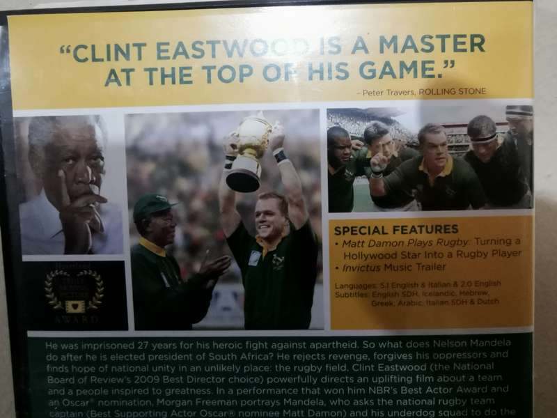 Invictus Boxed Edition on DVD