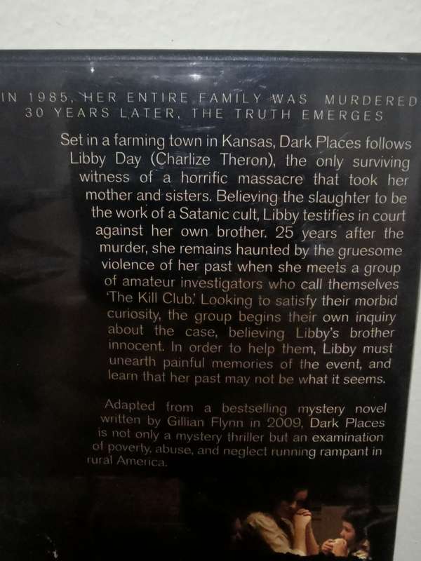 Dark Places on DVD
