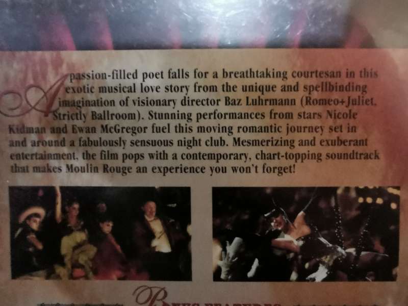 Moulin Rouge on DVD