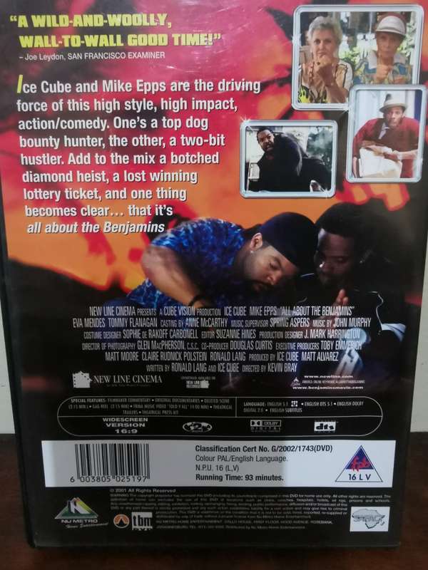 All About the Benjamins on DVD