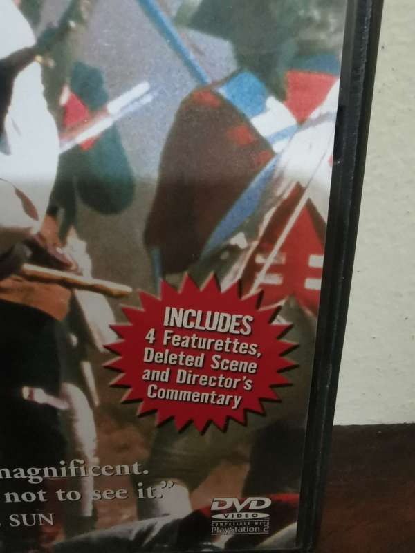 The Patriot on DVD