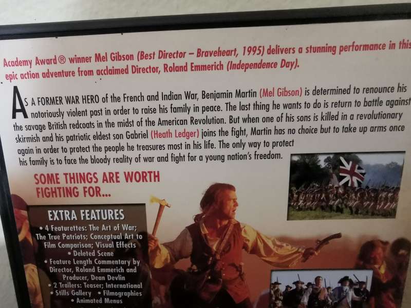 The Patriot on DVD