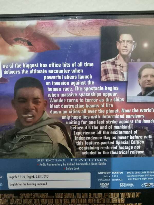 Independence Day on DVD