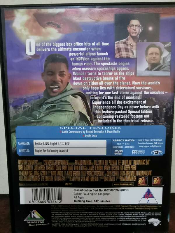 Independence Day on DVD