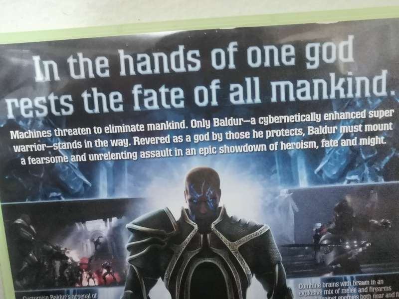 Too Human on Xbox 360 with Booklet