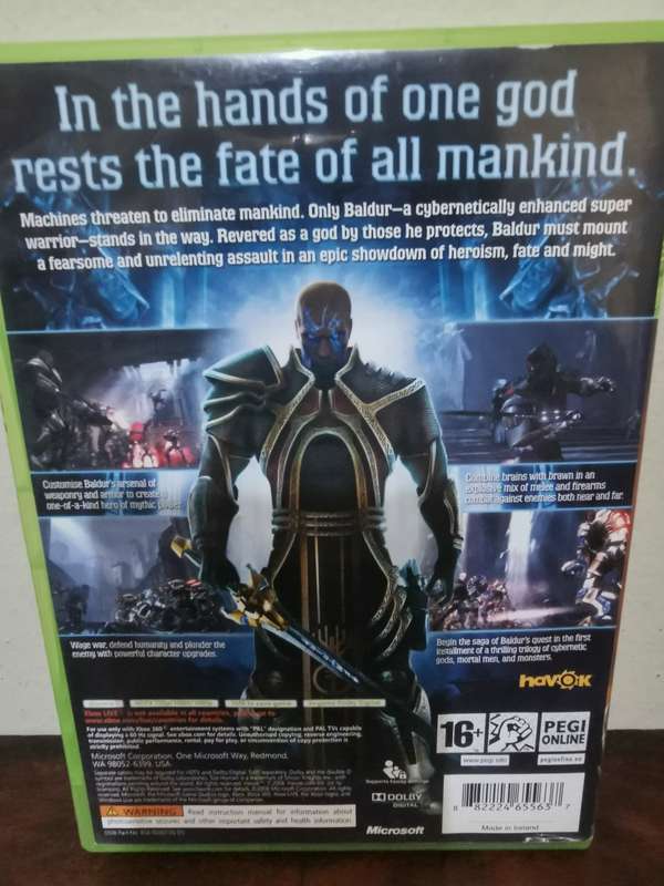 Too Human on Xbox 360 with Booklet