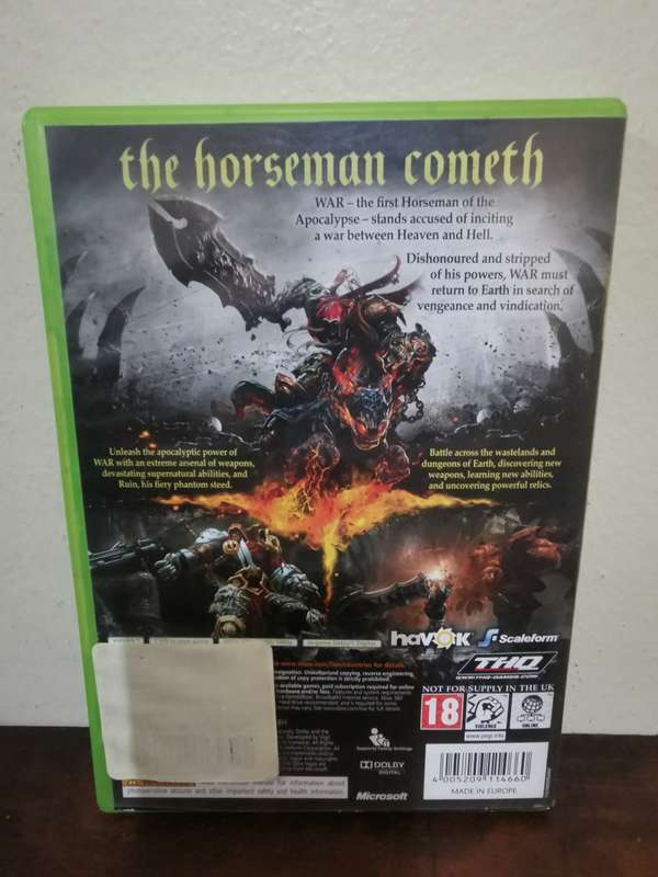 Darksiders on Xbox 360 with Booklet