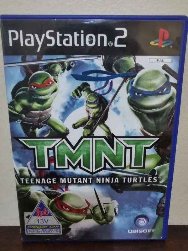 Teenage Mutant Ninja Turtles, TMNT on PlayStation 2 with Booklet