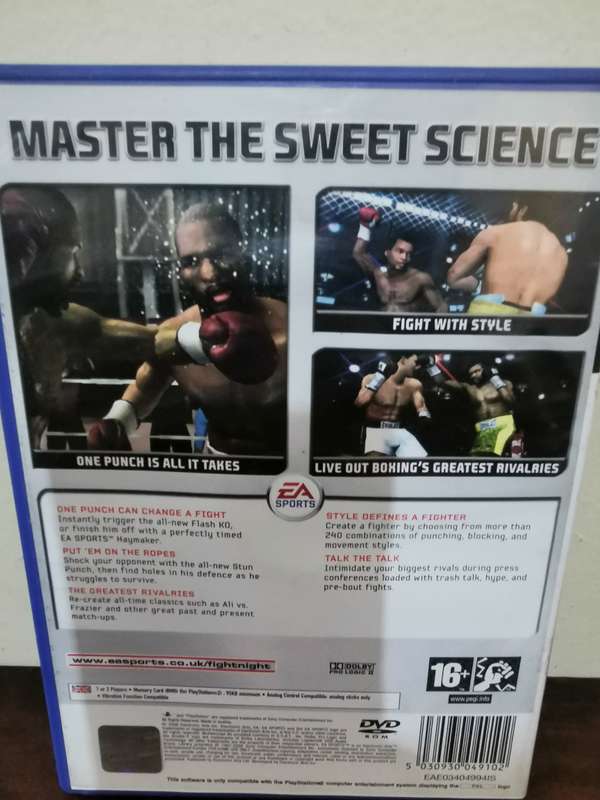 Fight Night Round 3 on PlayStation 2 with Booklet