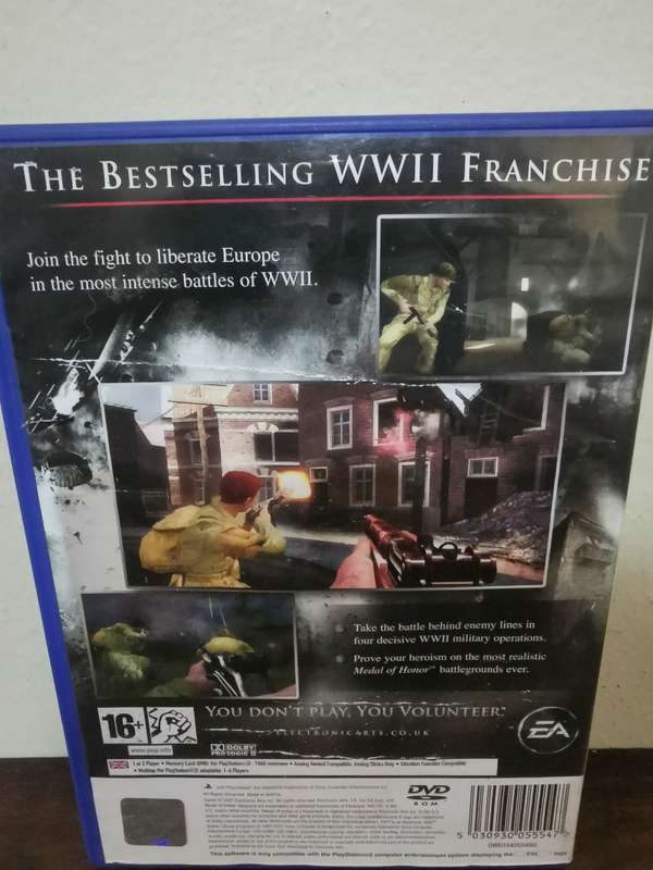 Medal of Honor - Vanguard on PlayStation 2 with Booklet