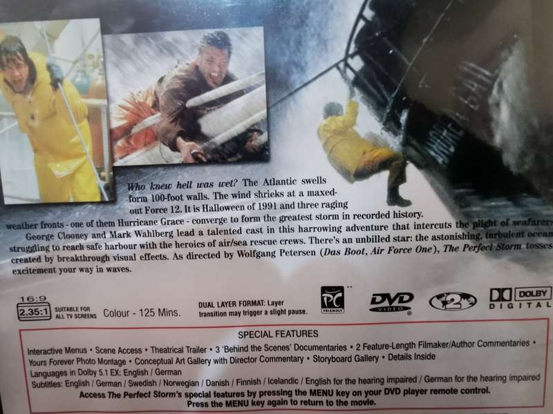 The Perfect Storm on DVD