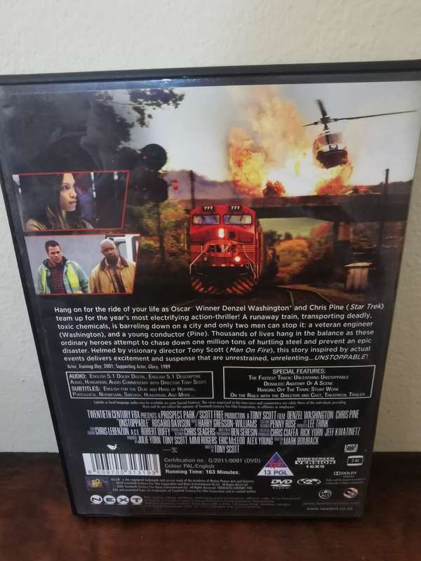 Unstoppable on DVD