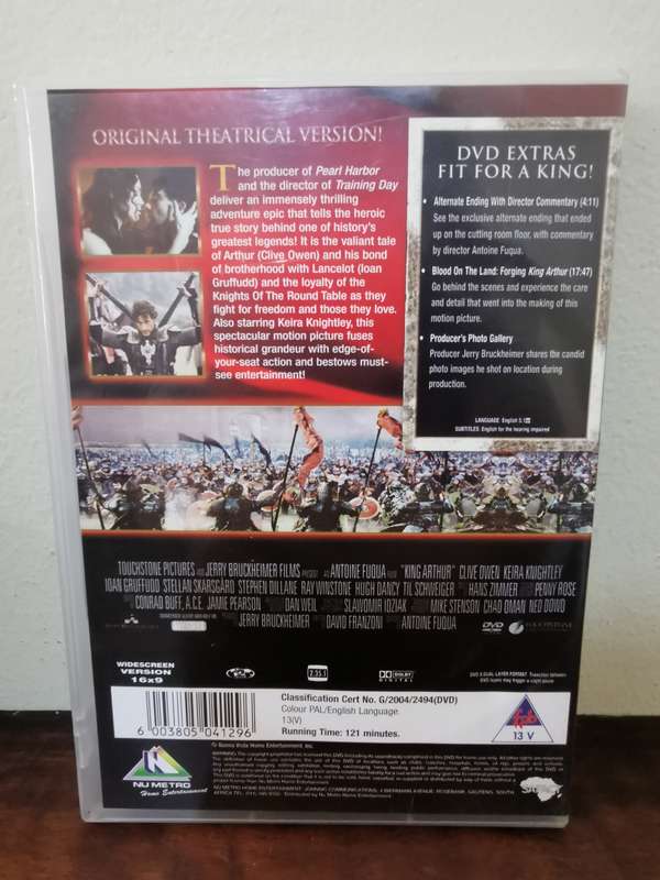 King Arthur on DVD
