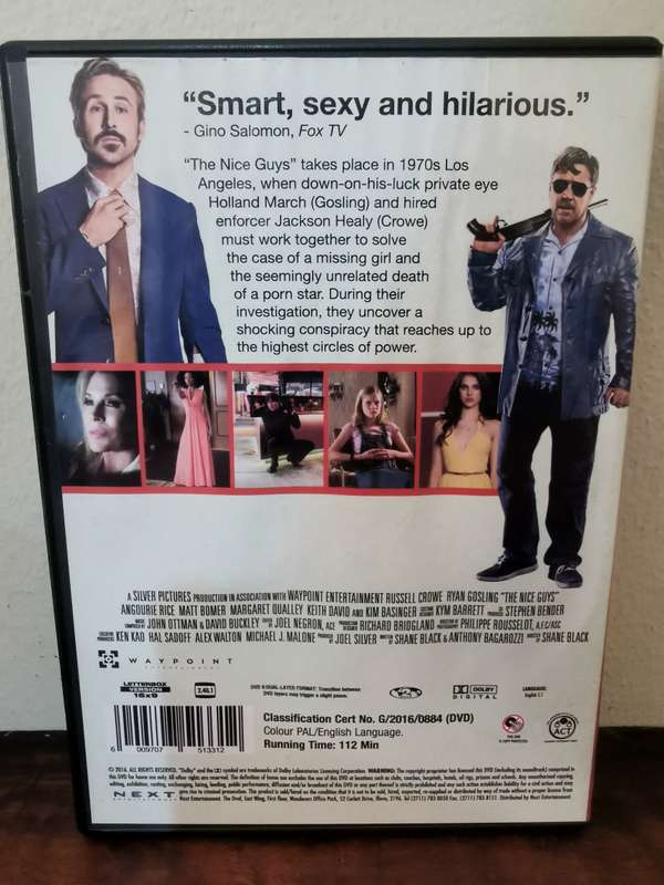 The Nice Guys on DVD