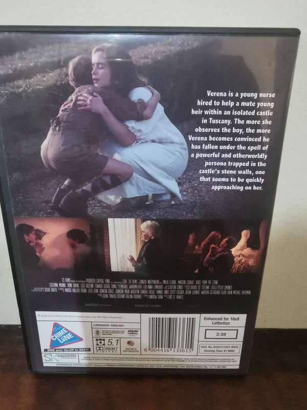 Emilia Clarke in Voice from the Stone on DVD