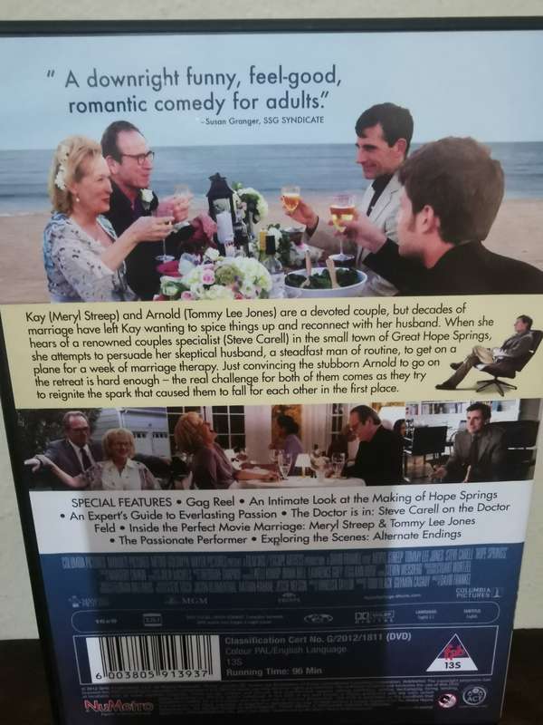 Hope Springs on DVD