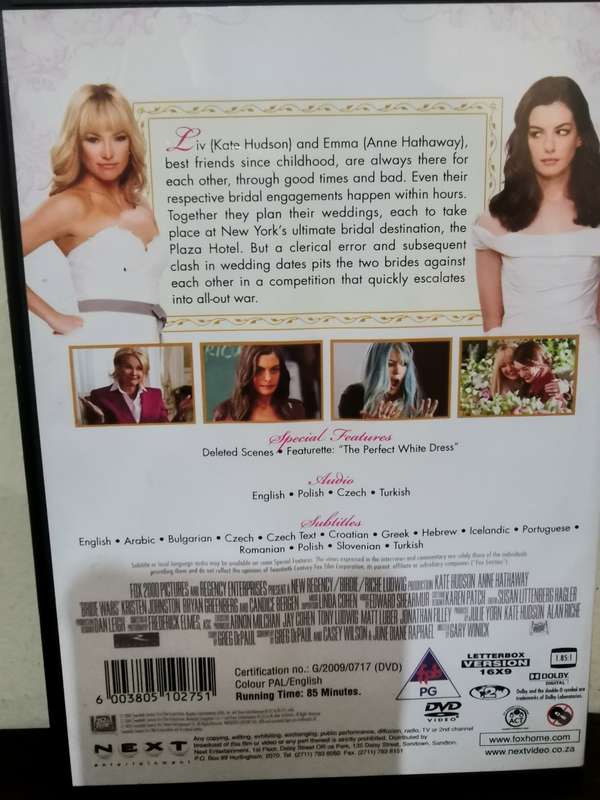 Bride Wars on DVD