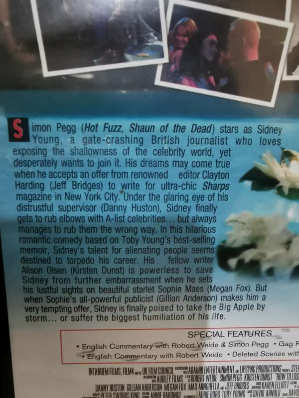 How to Lose Friends and Alienate People on DVD
