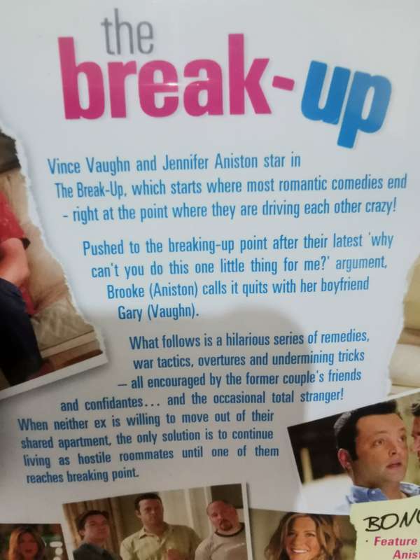 The Break-Up on DVD