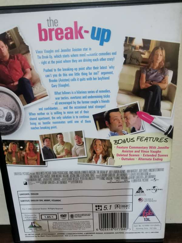 The Break-Up on DVD