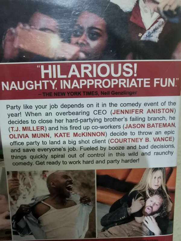 Office Christmas Party on DVD