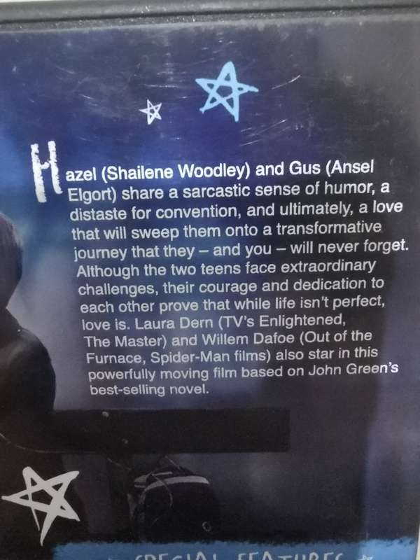 The Fault in Our Stars on DVD
