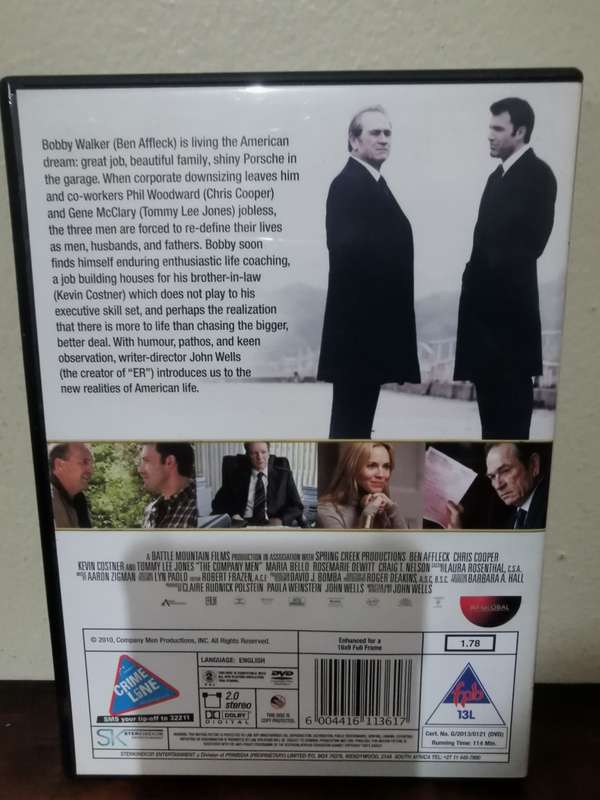 The Company of Men on DVD
