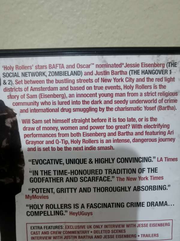 Holy Rollers on DVD