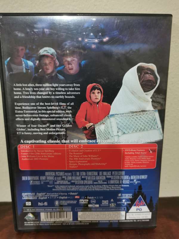 Special Edition of ET on DVD