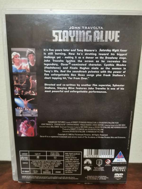 Staying Alive on DVD
